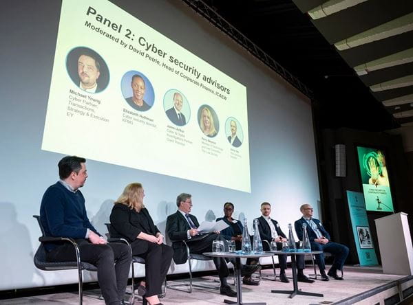 Cyber security in corporate finance event