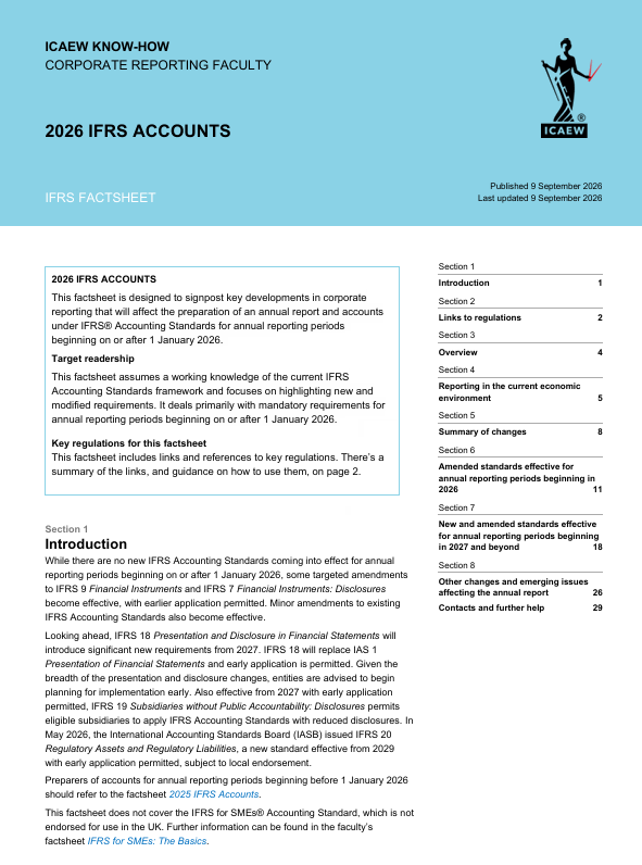 Image of IFRS accounts 2026