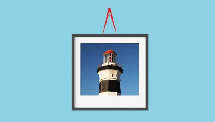 Graphic of a lighthouse