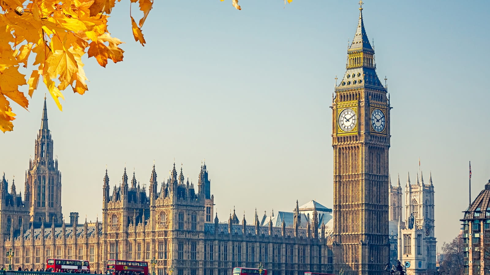 Big Ben and the Houses of Parliament in London, UK. Photo credit S Borisov