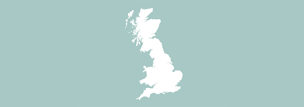 Map of UK