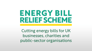 Logo for the energy bill relief scheme
