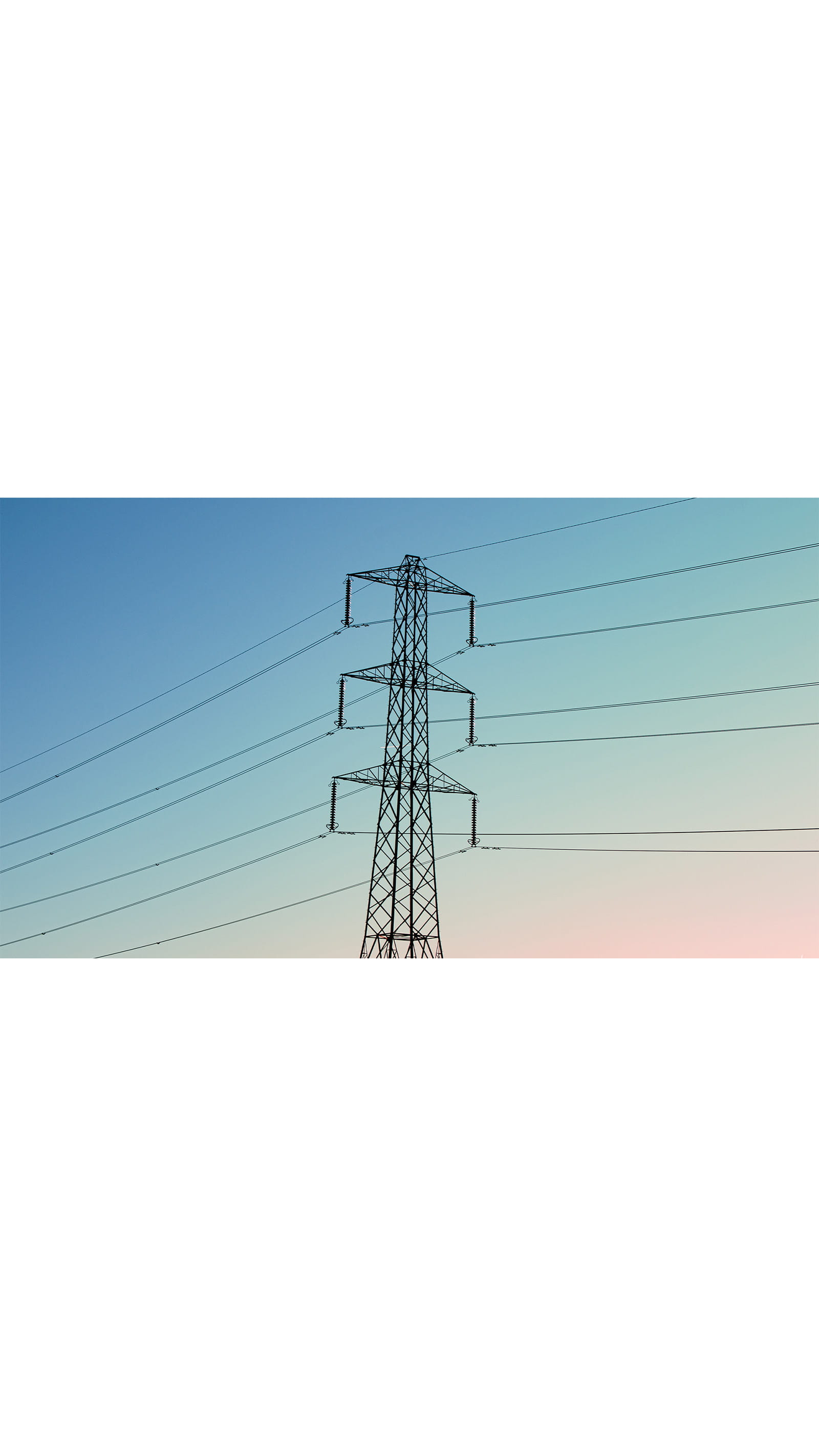 power lines blue pink sky ICAEW TAXline SDLT wayleaves