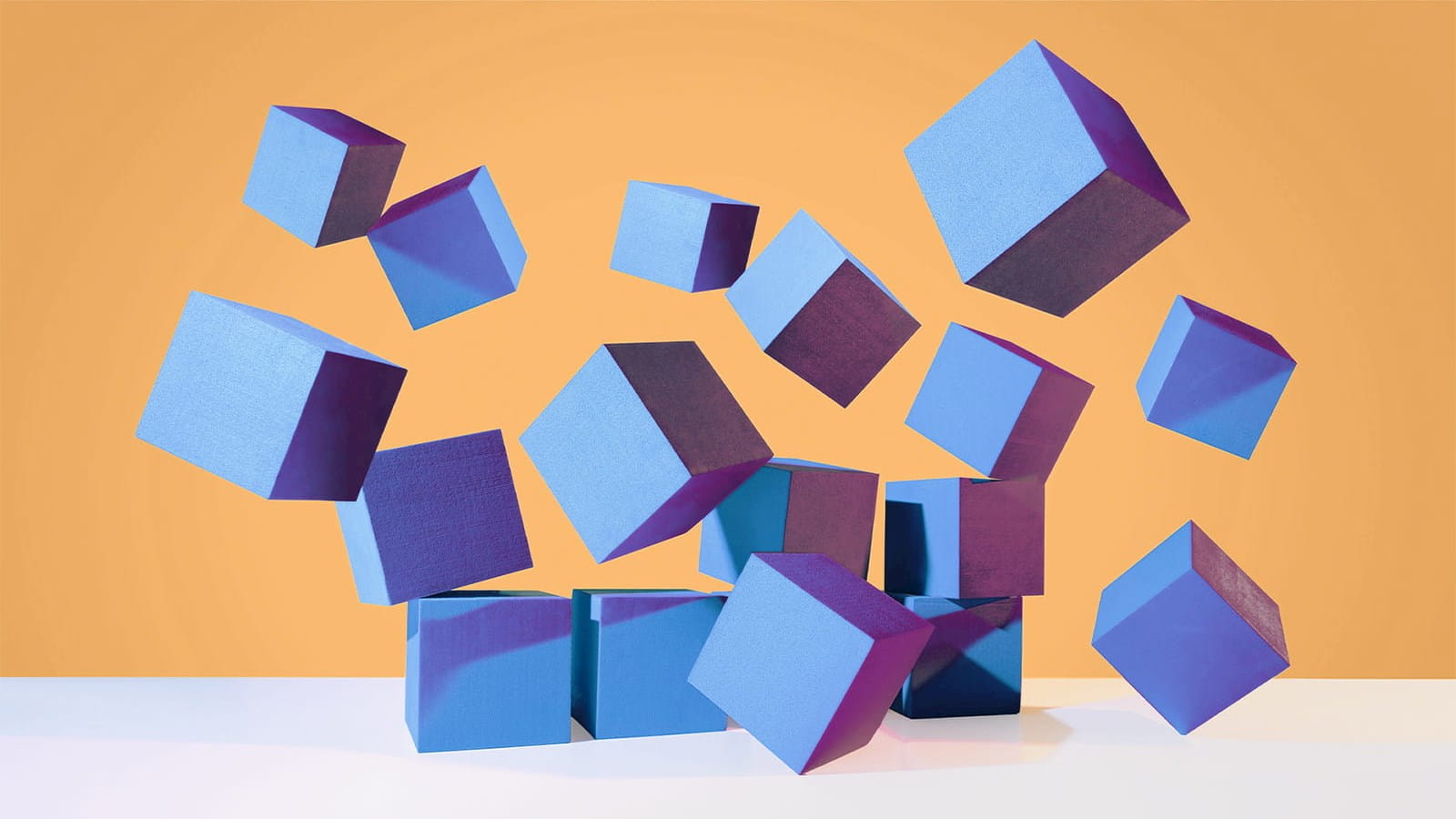 cubes falling rolling purple blue orange ICAEW Taxline degrouping charges