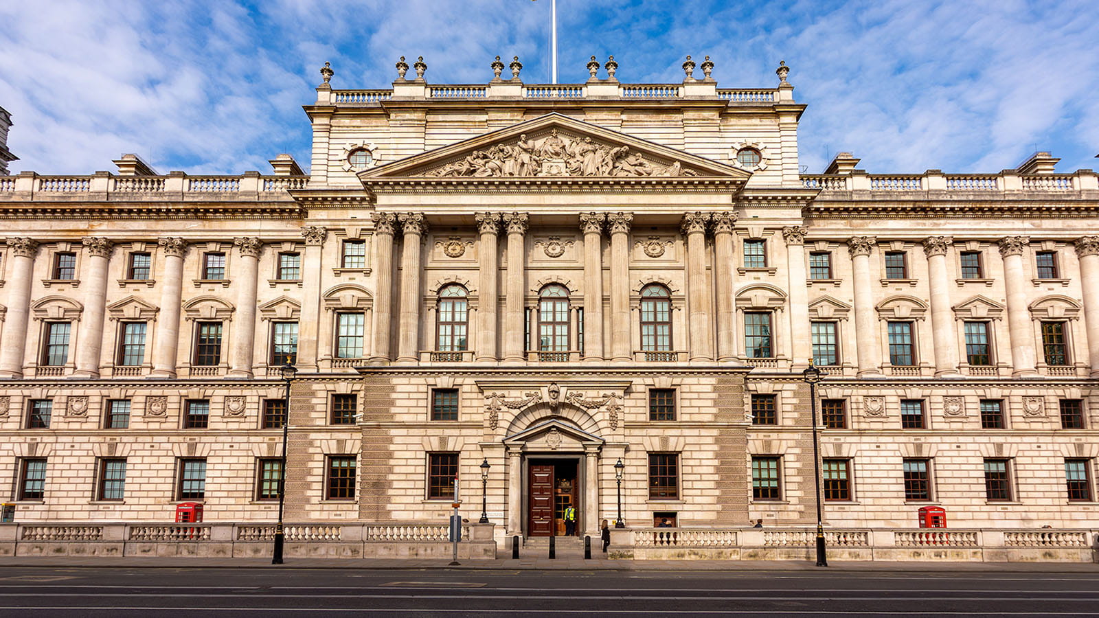 HMRC building office Georgian stone London city United Kingdom