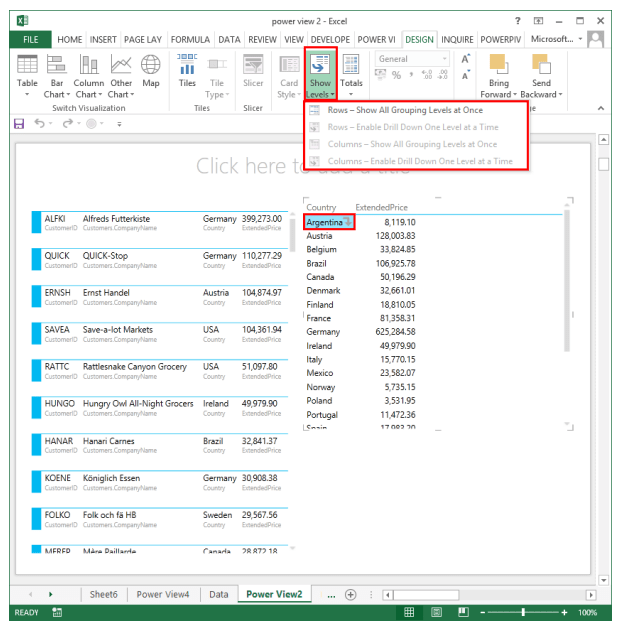 Screenshot of an Excel spreadsheet