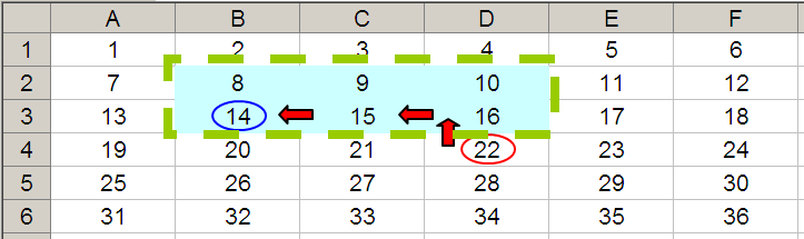 Excel screenshot