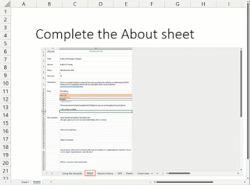 image of powerpoint on excel