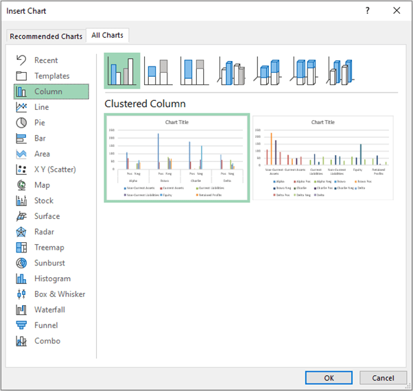 screenshot from Microsoft Excel