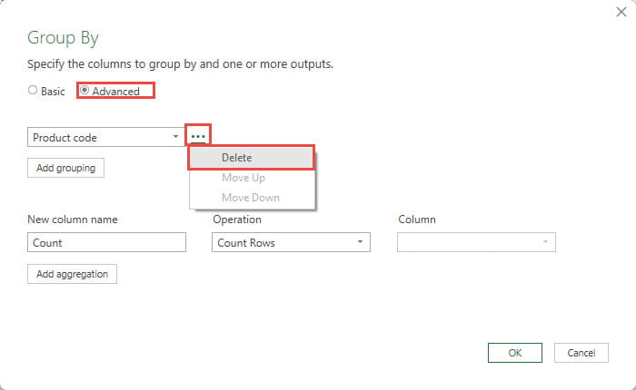 Excel spreadsheet screenshot