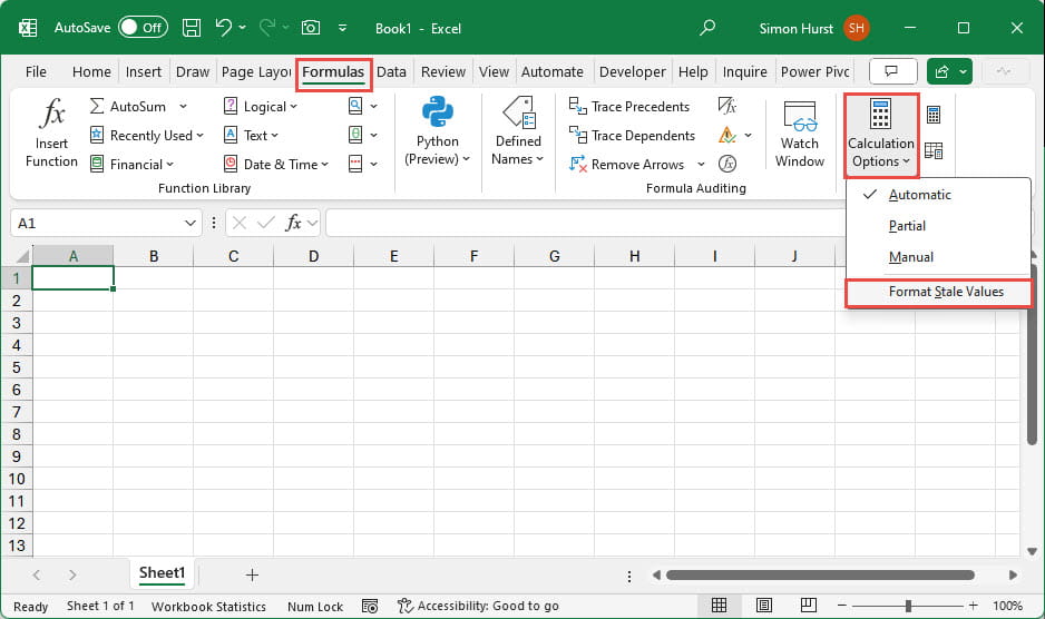 Excel screenshot showing the Format State Values tab