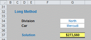 Excel screenshot