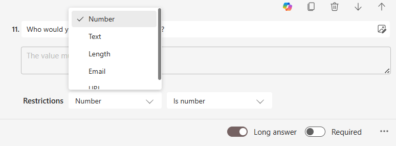Screen shot from a Microsoft product