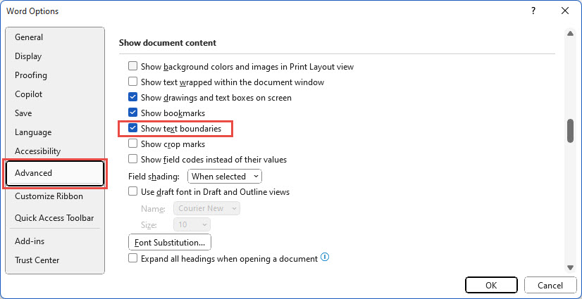Screenshot from an Excel spreadsheet