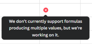 Screenshot of an excel spreadsheet