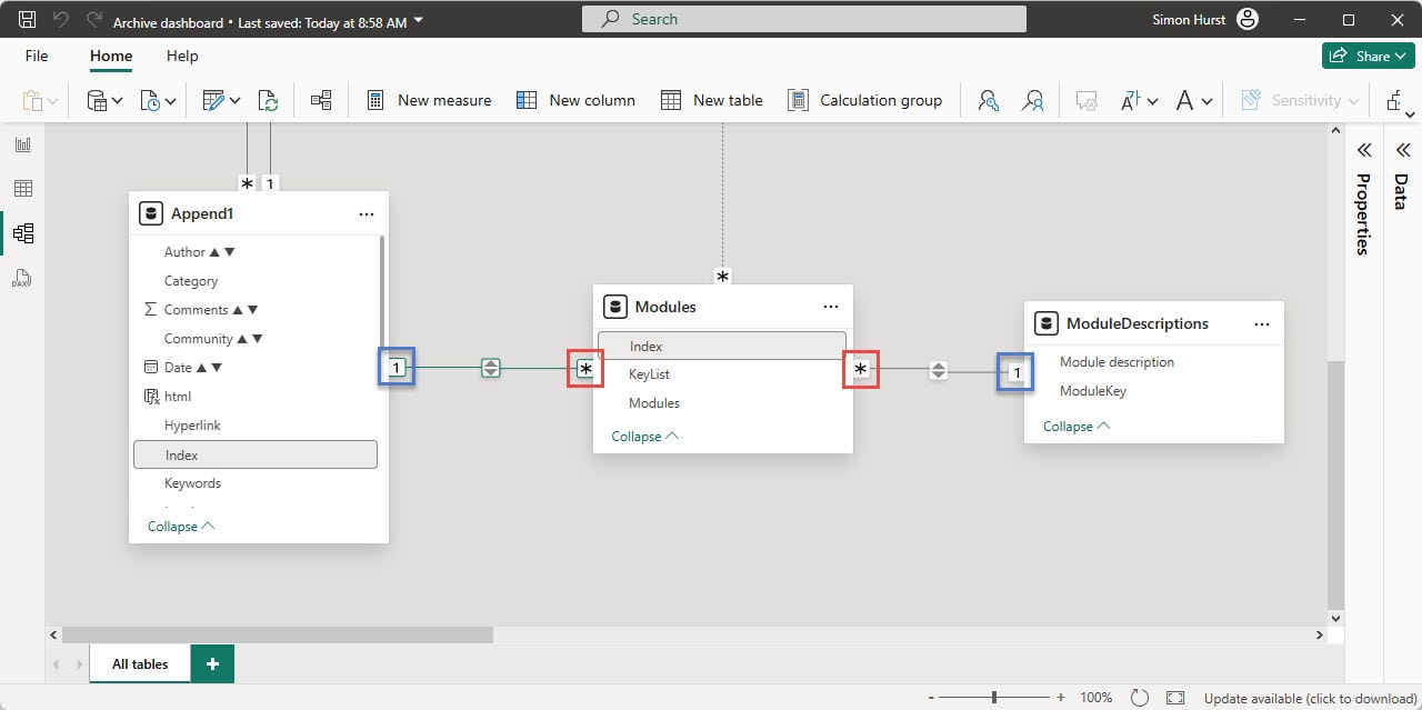 Screenshot from an Excel article