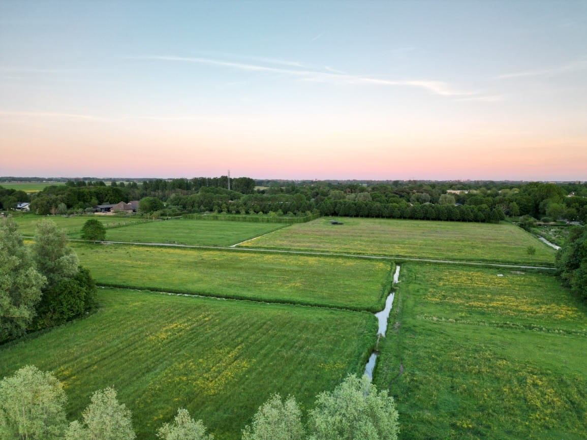  Drone view near Alkmaar, Amsterdam where many of the Esports players stayed together. 