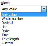 Image of Excel features