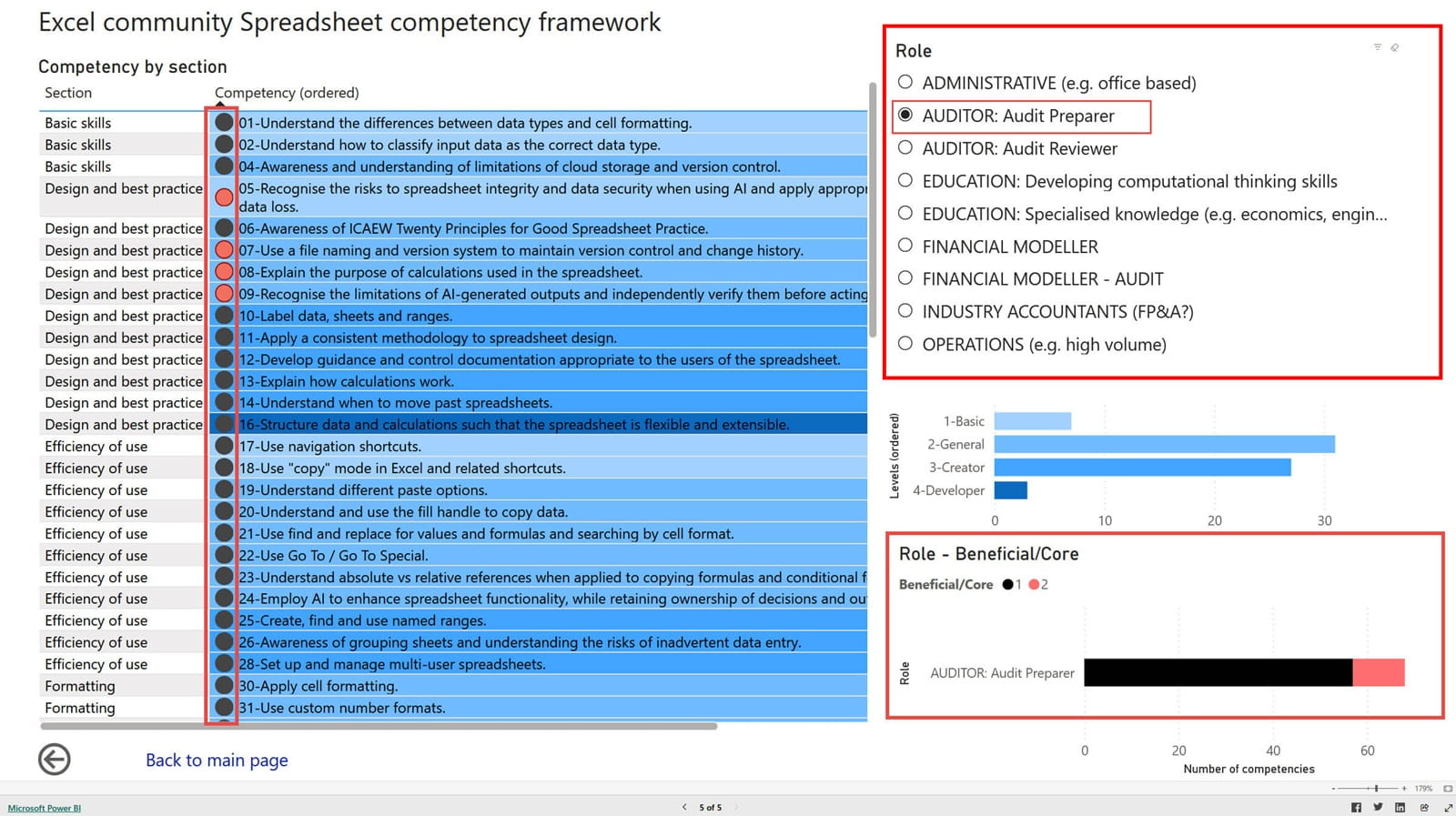 Excel screenshot