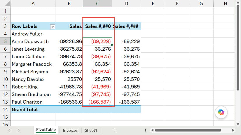 screenshot from an Excel spreadsheet