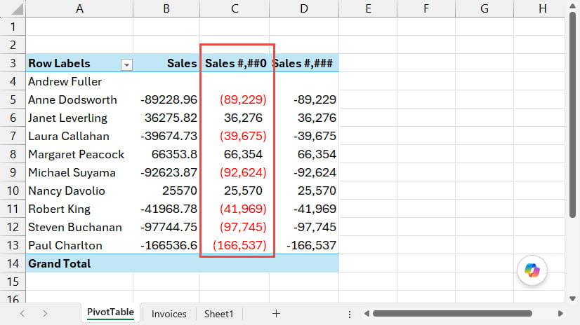 screenshot from an Excel spreadsheet