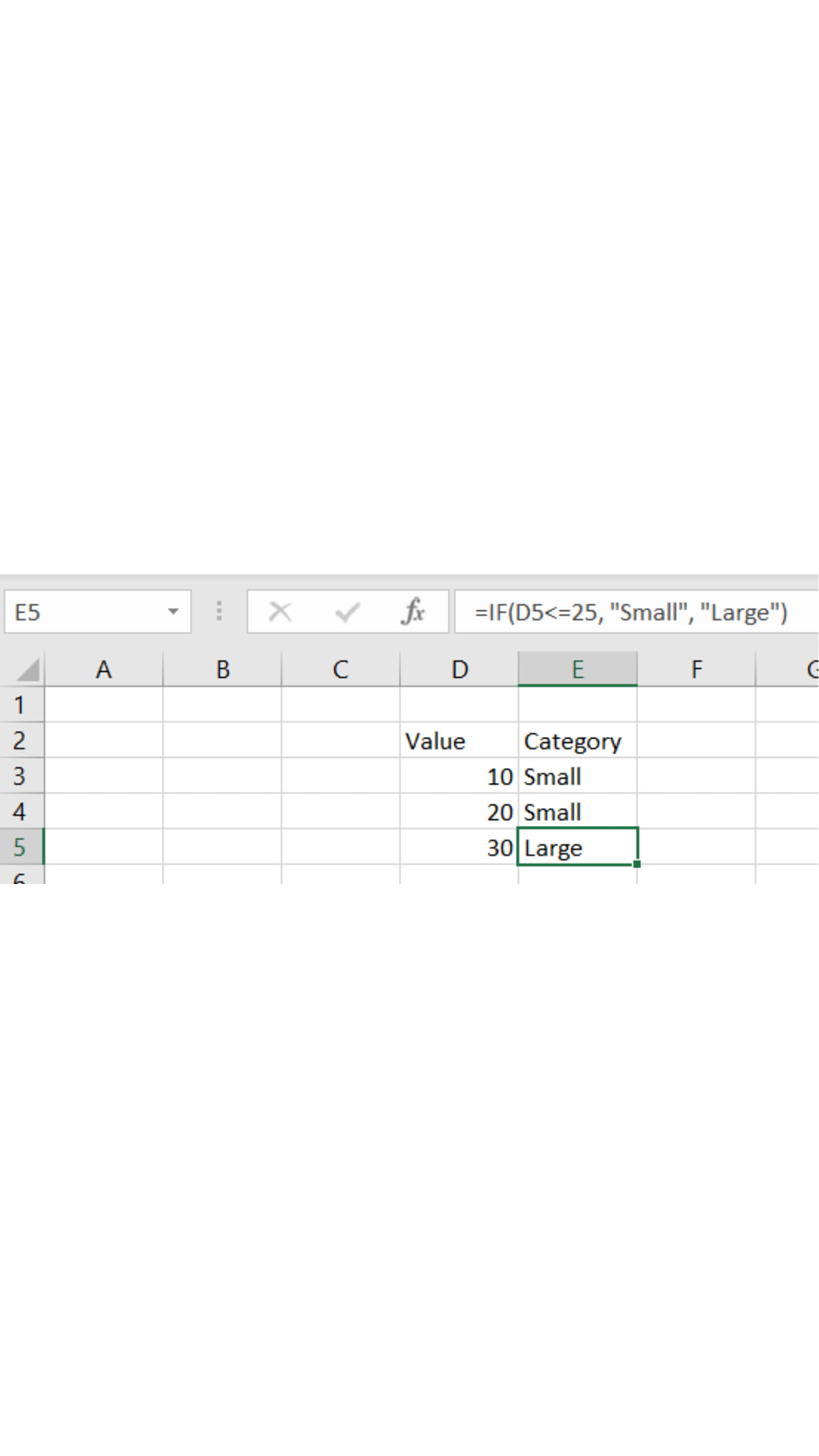 Excel screenshot 7