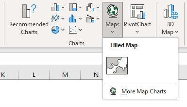Creating map charts