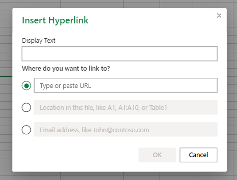 Revisiting inserting hyperlinks