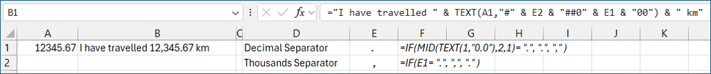 Excel screenshot
