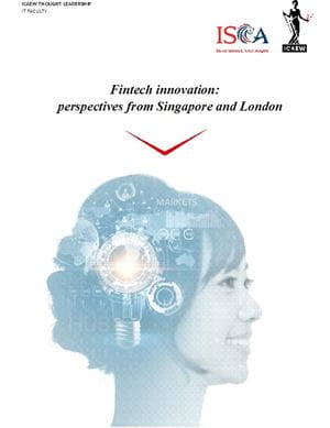 Fintech innovation: perspectives from Singapore and London