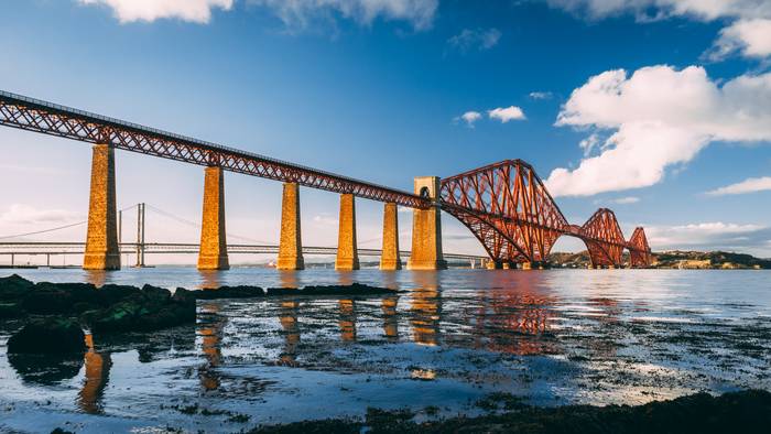 Forth Bridge in Edinburgh