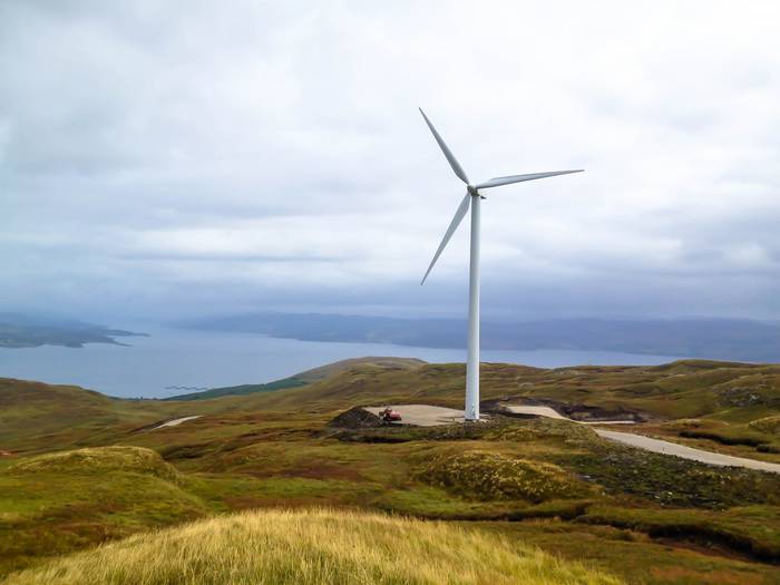Wind Farm, West Highlands Scotland