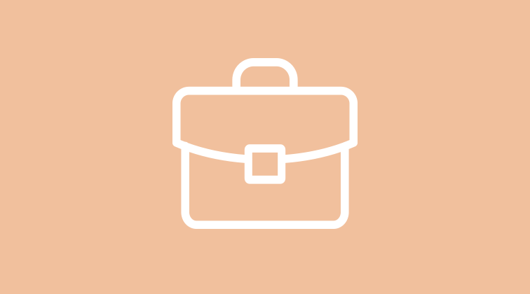 Image of briefcase to represent helping business